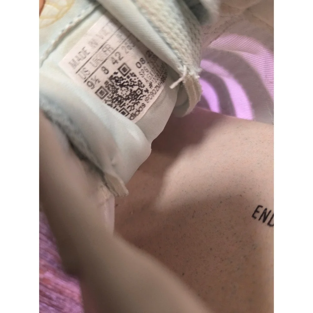 Adidas Retropy F2 Womens Size 9.5 Sneakers Wonder Quartz White - Picture 6 of 7